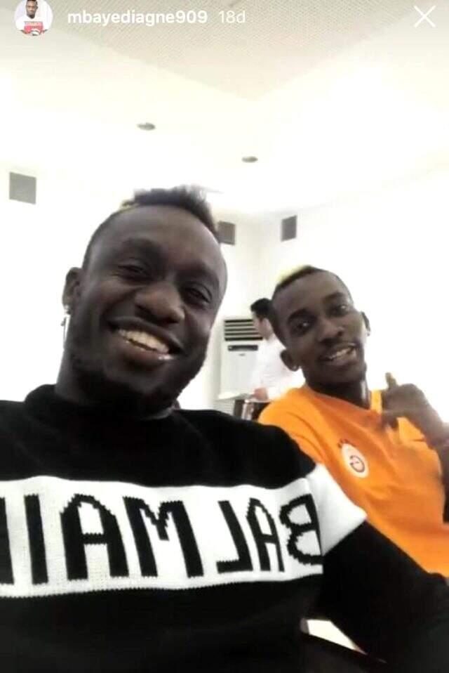 Mbaye Diagne, İstanbul'a geldi ve Florya'yı ziyaret etti