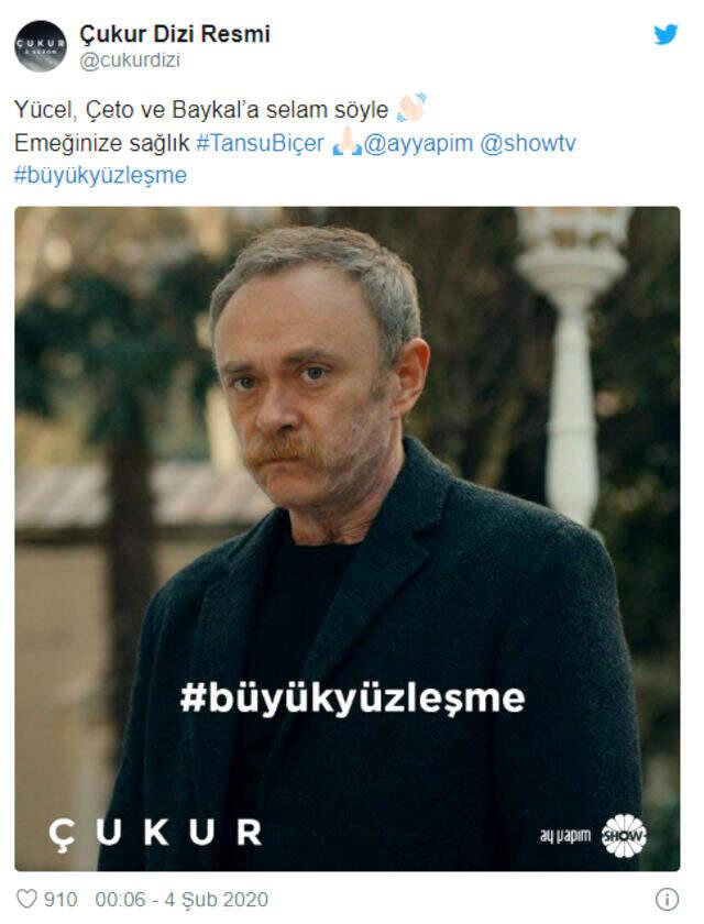 Oyuncu Tansu Biçer, Çukur dizisinden ayrıldı