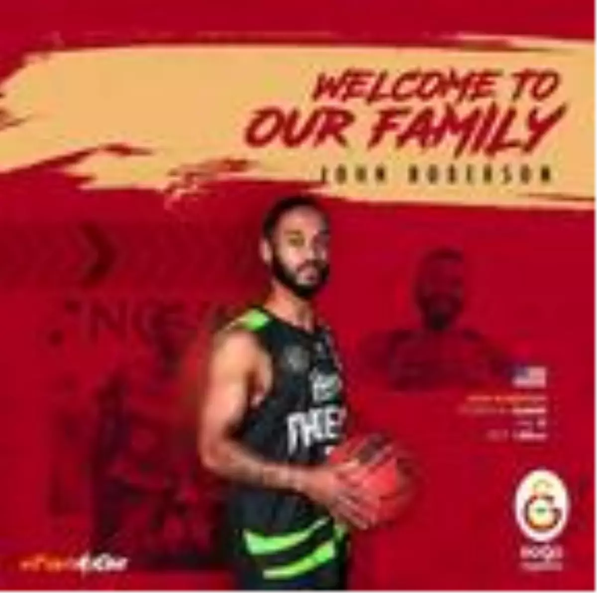 Galatasaray, Roberson'ı kadrosuna kattı