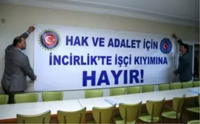 İncirlik Hava Üssü ve Ankara'daki işten çıkarma kararı, İzmir'de protesto edildi