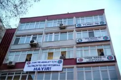 İncirlik Hava Üssü ve Ankara'daki işten çıkarma kararı, İzmir'de protesto edildi
