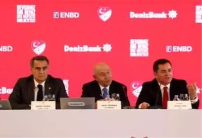 TFF ile DenizBank arasında ana sponsorluk sözleşmesi imzalandı TFF ile DenizBank arasında ana sponsorluk sözleşmesi imzalandı