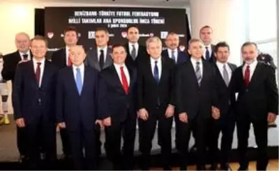 TFF ile DenizBank arasında ana sponsorluk sözleşmesi imzalandı TFF ile DenizBank arasında ana sponsorluk sözleşmesi imzalandı