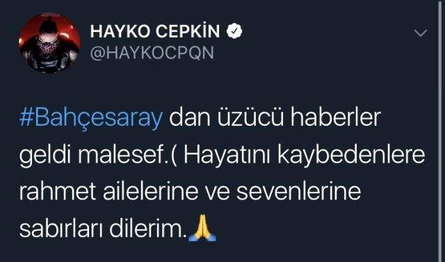 Van'daki çığ faciası ünlüleri yasa boğdu