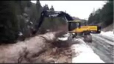 Derebucak'ta yağışlar ekili alanları sular altında bıraktı