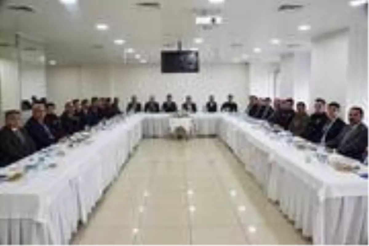 Emniyetten huzur ve güven toplantısı