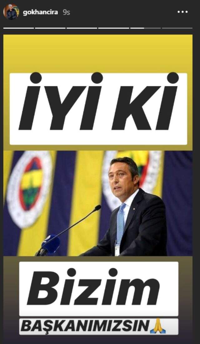 Galatasaraylıları çıldırtan Gökhan Çıra'dan Ali Koç paylaşımı