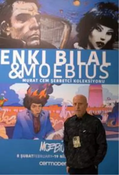 Fransız çizgi roman sanatçısı Moebius ile Enki Bilal'in eserleri başkentte sergileniyor