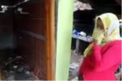 Kayseri'de sağanak sonrası selde, pansiyon kısmen yıkıldı