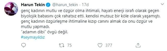 Ünlü isimlerden 'Şeyma Yıldız' paylaşımı