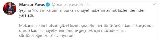 Ünlü isimlerden 'Şeyma Yıldız' paylaşımı