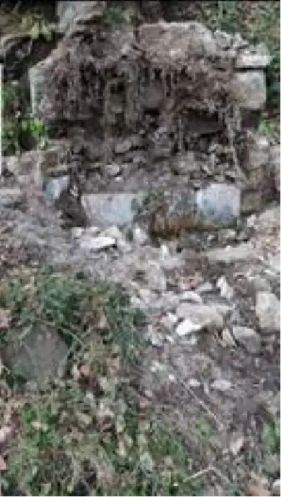 Çalınan 150 yıllık tarihi çeşmenin taşları bulundu
