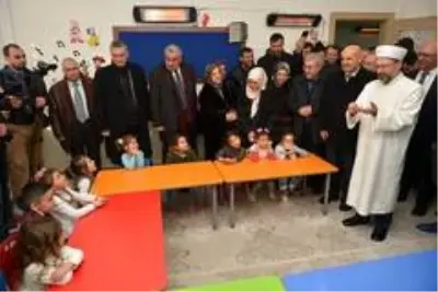 Diyanet İşleri Başkanı Erbaş Pazarcık'ta yurt açılışına katıldı Diyanet İşleri Başkanı Erbaş Pazarcık'ta yurt açılışına katıldı