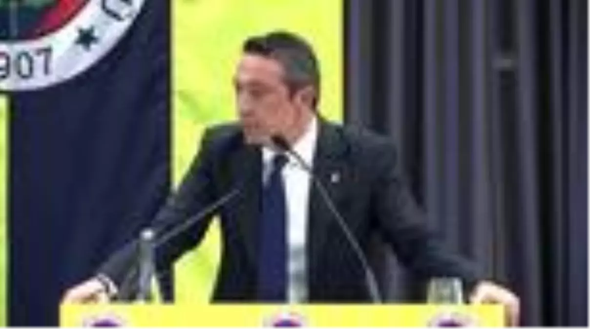 Fenerbahçe Kulübü Yüksek Divan Kurulu Toplantısı - Kulüp Başkanı Ali Koç (10)