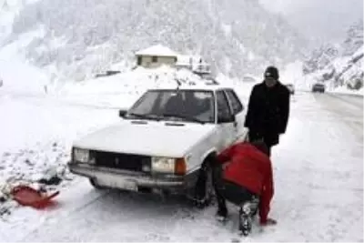 Gümüşhane'de kar yağışı Gümüşhane'de kar yağışı
