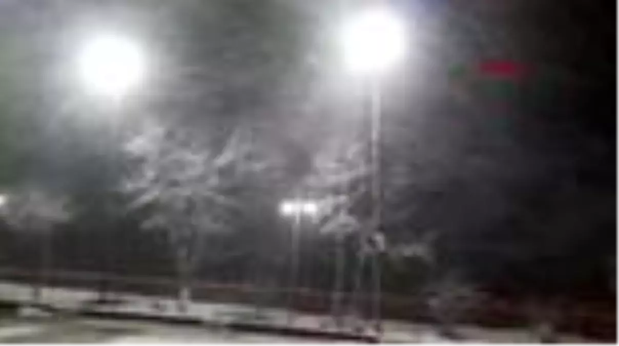 Trakya'da kar yağışı