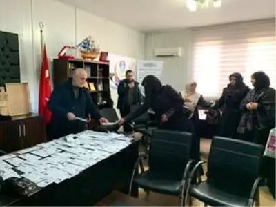 Hatay'daki Suriyeli kadınlar, kendilerine yapılan yardımı İdlib'e bağışladı