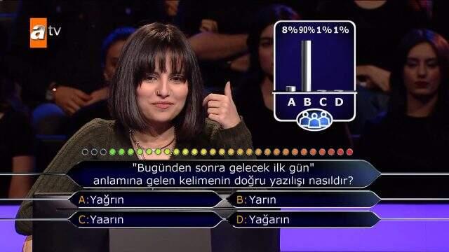 Kim Milyoner Olmak İster yarışmacısının, cevap veremediği soru büyük tepkiye sebep oldu