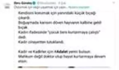 Sevgilisinin dövdüğü kadını kurtarmak isterken katil olan Kadir'e, twitterdan destek Sevgilisinin dövdüğü kadını kurtarmak isterken katil olan Kadir'e, twitterdan destek
