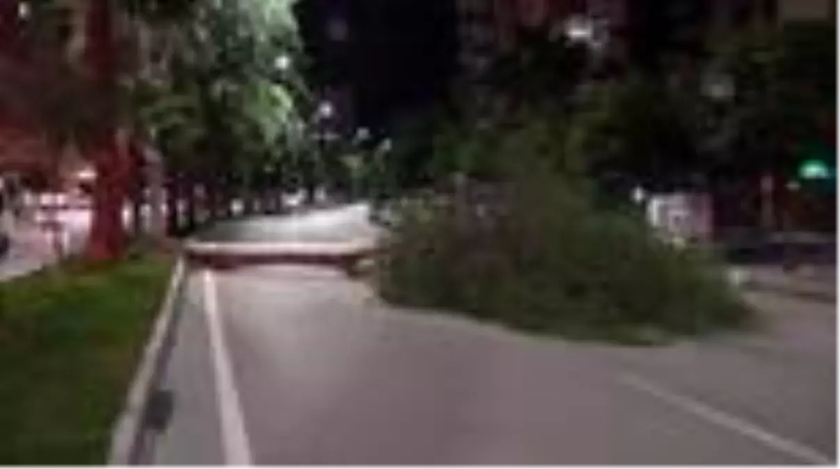 Şiddetli rüzgar yaşamı olumsuz etkiledi