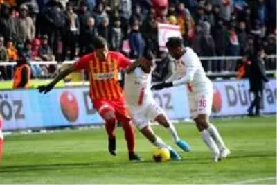 Süper Lig: HES Kablo Kayserispor: 2 - Antalyaspor: 2 (Maç sonucu) Süper Lig: HES Kablo Kayserispor: 2 - Antalyaspor: 2 (Maç sonucu)