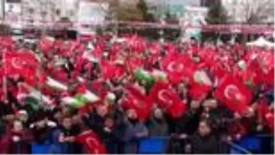 Yeniden Refah Partisi 'Seninleyiz Kudüs' mitingi düzenledi Yeniden Refah Partisi 'Seninleyiz Kudüs' mitingi düzenledi