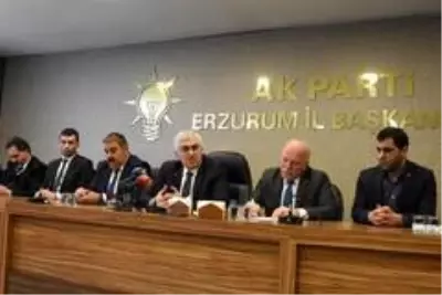 Ak Parti Erzurum'da teşkilat için seçim startı verdi