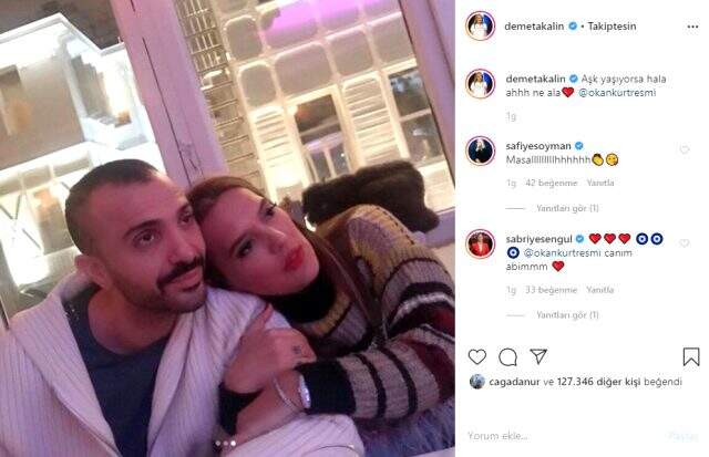 Demet Akalın aşka geldi! Sosyal medyada ünlü çifte büyük ilgi