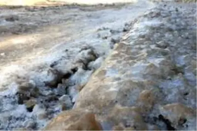 Gümüşhane yılın en soğuk gecesini yaşadı Gümüşhane yılın en soğuk gecesini yaşadı