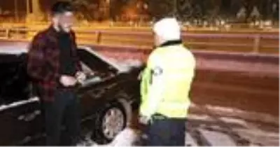 Karlı yolda drift atan alkollü stajyer sürücünün savunması ’pes’ dedirtti: Hava karlı, kar lastiğim yok