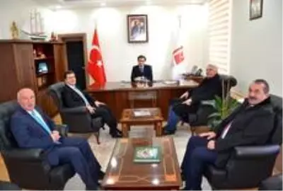 Başkan Demir, ilçe kaymakamları ve belediye başkanlarını ziyaret etti Başkan Demir, ilçe kaymakamları ve belediye başkanlarını ziyaret etti