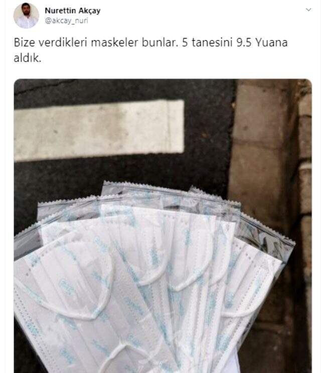 Çin'de yaşayan Türk akademisyen: Herkesin kişi başı 5 maske hakkı var