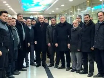 İçişleri Bakanı Soylu, Baskil'de depremzedeleri ziyaret etti