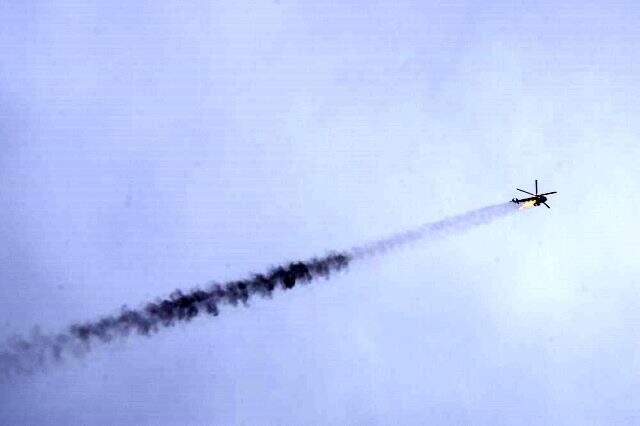 İdlib'de düşürülen helikopterde dikkat çeken Kasım Süleymani detay