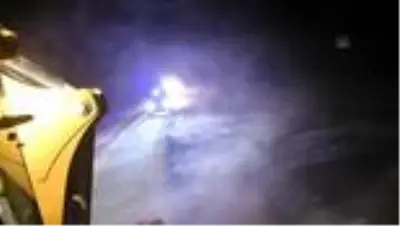 Kar ve tipinin kapattığı köy yolu minik Berat için açıldı