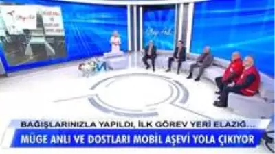 Müge Anlı'dan Elazığ'daki depremzedelere destek Müge Anlı'dan Elazığ'daki depremzedelere destek