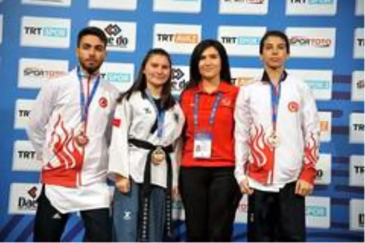 Muğlalı tekvandocular 3 madalya ile döndü