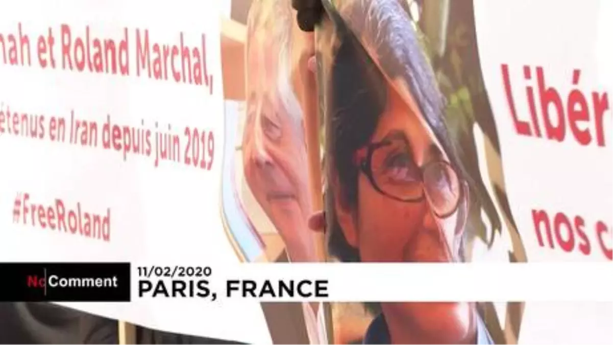 Paris: Akademisyenler İran'da tutuklu meslektaşları için toplandı