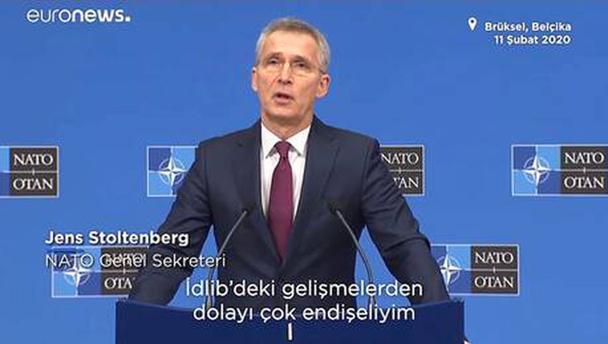 Stoltenberg: 'İdlib'deki saldırıları kınıyoruz, Suriye ve Rusya acilen saldırıları durdurmalı'