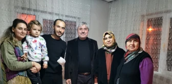 Başkan Cengiz İdlib gazisini ziyaret etti