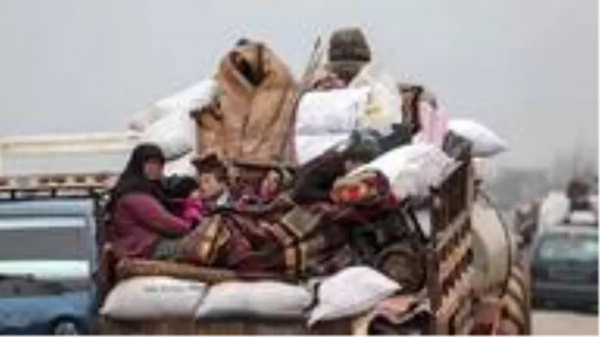 İdlib'den kaçış: 10 haftada 700 bin kişi yurdundan oldu