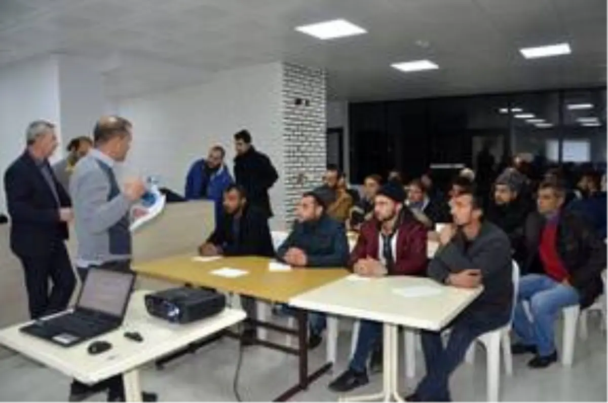 Malkara'da 'kaynakçılık kursu' açıldı