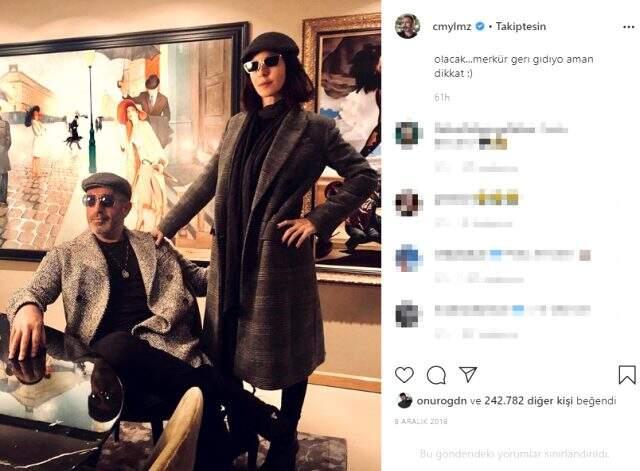 Serenay Sarıkaya ile aşk yaşayan Cem Yılmaz, Defne Samyeli'yle ilgili paylaşımları silemedi