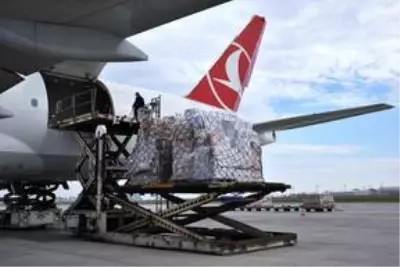 Turkish Cargo, Çin'e insani ve tıbbi yardım malzemesi taşıdı Turkish Cargo, Çin'e insani ve tıbbi yardım malzemesi taşıdı