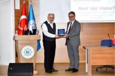 ALKÜ İhsan Fazlıoğlu'nu ağırladı