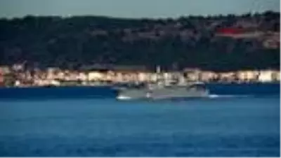 Çanakkale rus savaş gemisi 'caesar kunikov', akdeniz'e iniyor