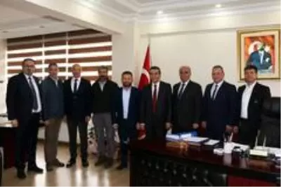 Çerkezköy TSO'dan Kaymakam Abban'a tebrik Çerkezköy TSO'dan Kaymakam Abban'a tebrik
