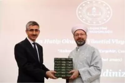 Diyanet İşleri Başkanı Erbaş 'İmam Hatip Okulları Vizyon Semineri'nde konuştu Diyanet İşleri Başkanı Erbaş 'İmam Hatip Okulları Vizyon Semineri'nde konuştu