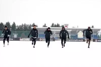 Gaziantep FK'de neşeli antrenman