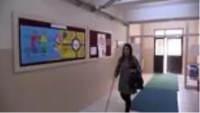 Görme engelli Nefise öğretmen öğrencilerinin dünyasını aydınlatıyor - KIRIKKALE